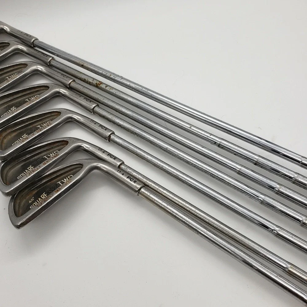 Square Two Light & Easy LPGA Iron Set 3,4,5,6,7,8,10 Great Condition View Photos